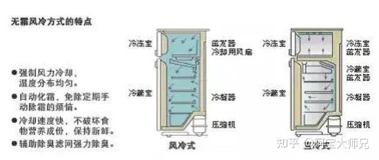 冰箱直冷和风冷区别 冰箱直冷和风冷区别对比图片 